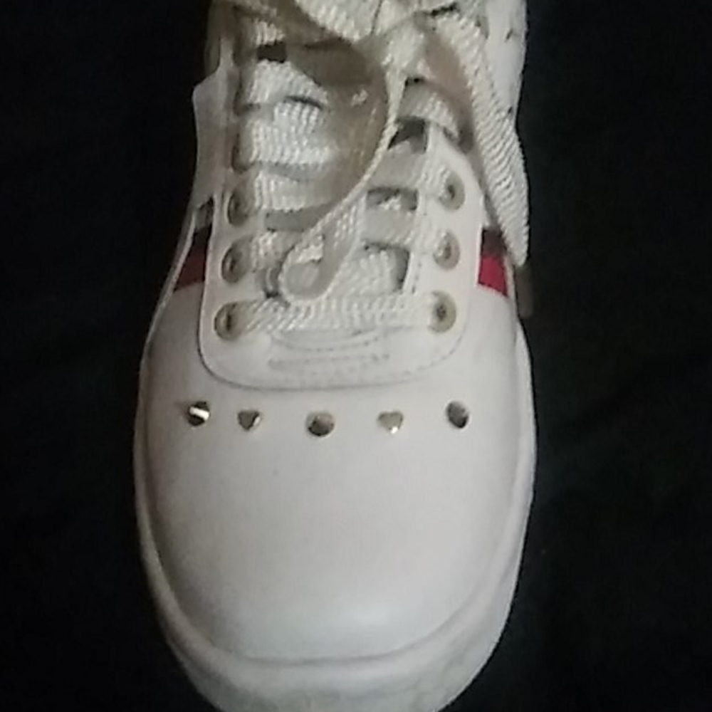 Puma white size 8 woman shoes